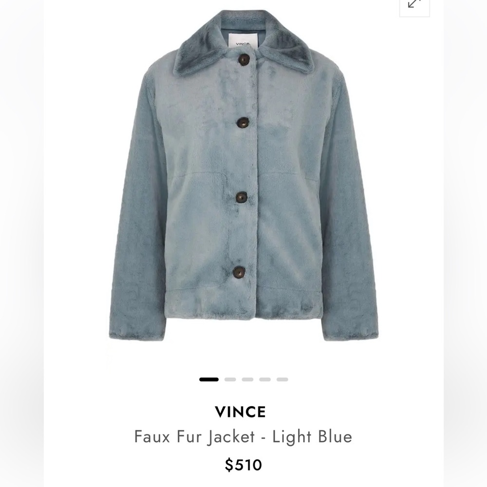 Vince Faux Fur Jacket - Like New